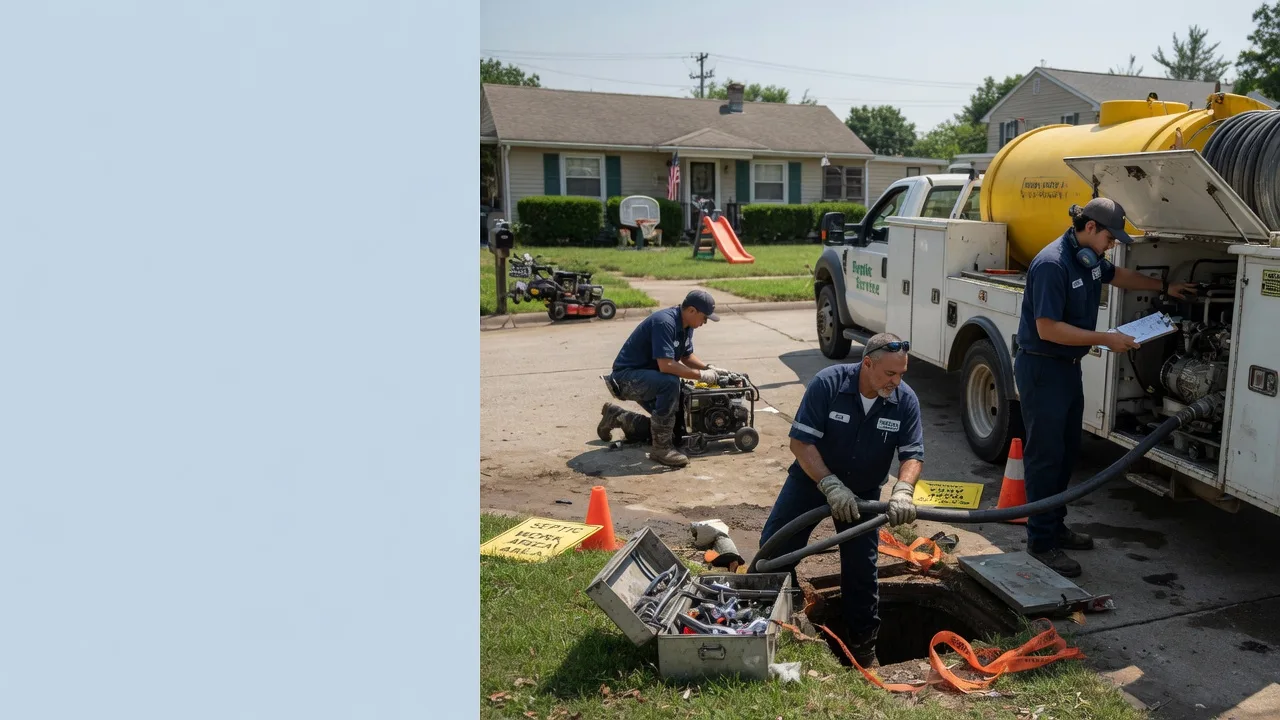 Septic Tank Pumping in Unity, WI near me